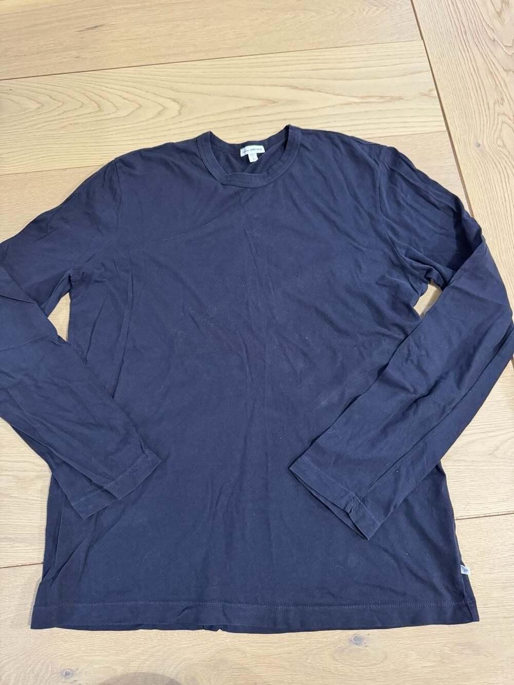 James Perse Standard Long Sleeve Crew Neck T-Shirt Size 3